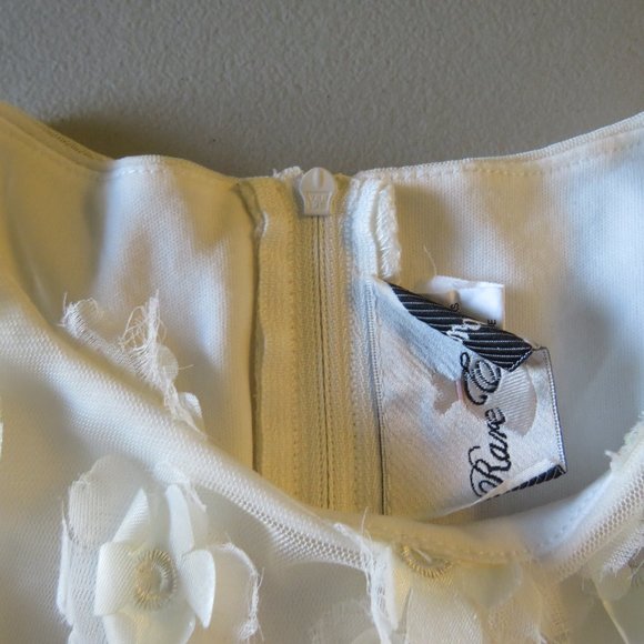 Pink & White Rare Editions Dress Size 6 - Picture 3 of 6